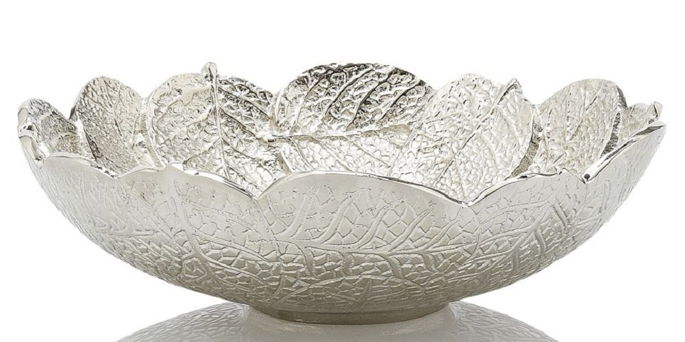 Aluminium Leaf Bowl, Packaging Type: Box