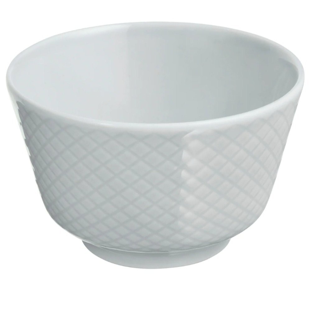 White Glossy Porcelain Serving Bowl, For Home And Hotel