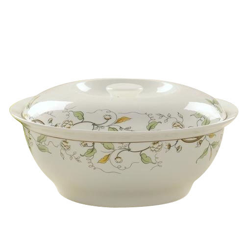 Printed Ceramic Porcelain Serving Bowl