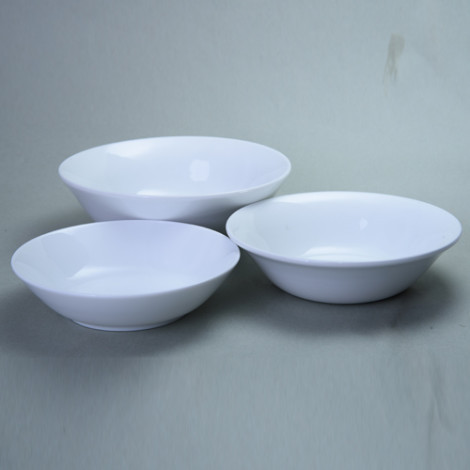 Stallion Tableware Super White Cereal Bowls, Size: 5.5 6 And 6.75 Inch, Number Of Pieces In A Packet: 24