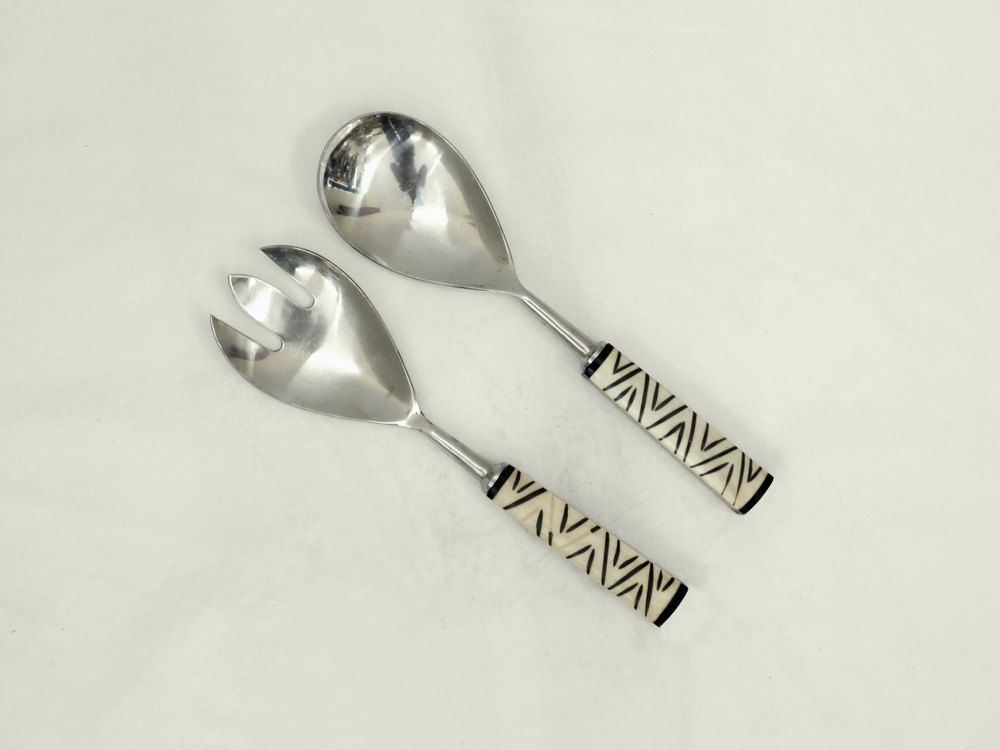 STAINLESS STEEL SALAD SET