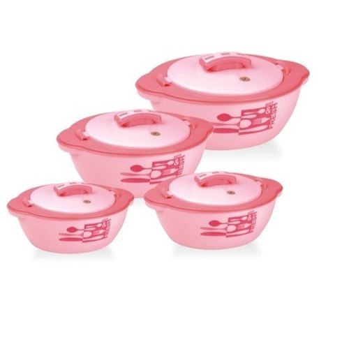 Rashi Printed Riviera Plastic Insulated Casserole img