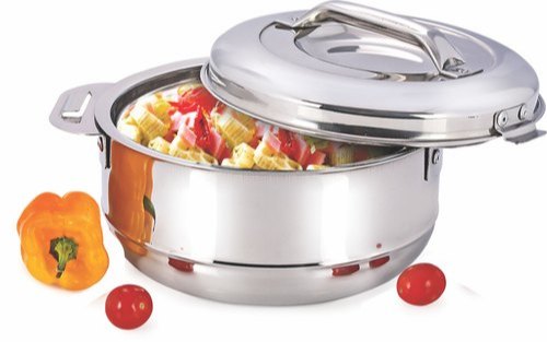 Freshia Regular Treat Stainless Steel Casserole, Features: Mirror Finish img