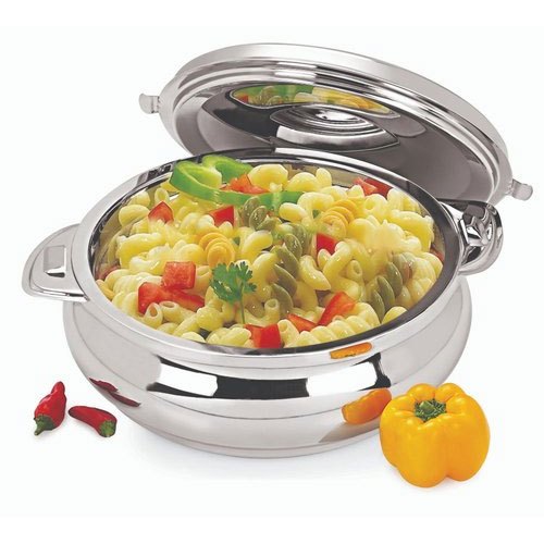 Ss Esteelo Stainless Steel Non Electric Food Warmer Hot Pot, For Home, Capacity: 1500 Ml - 4000 Ml img