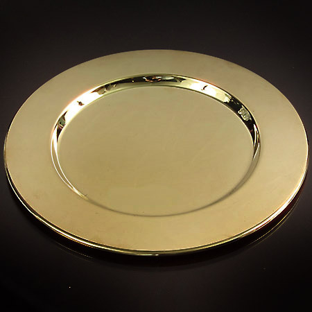 Brass Charger Plate