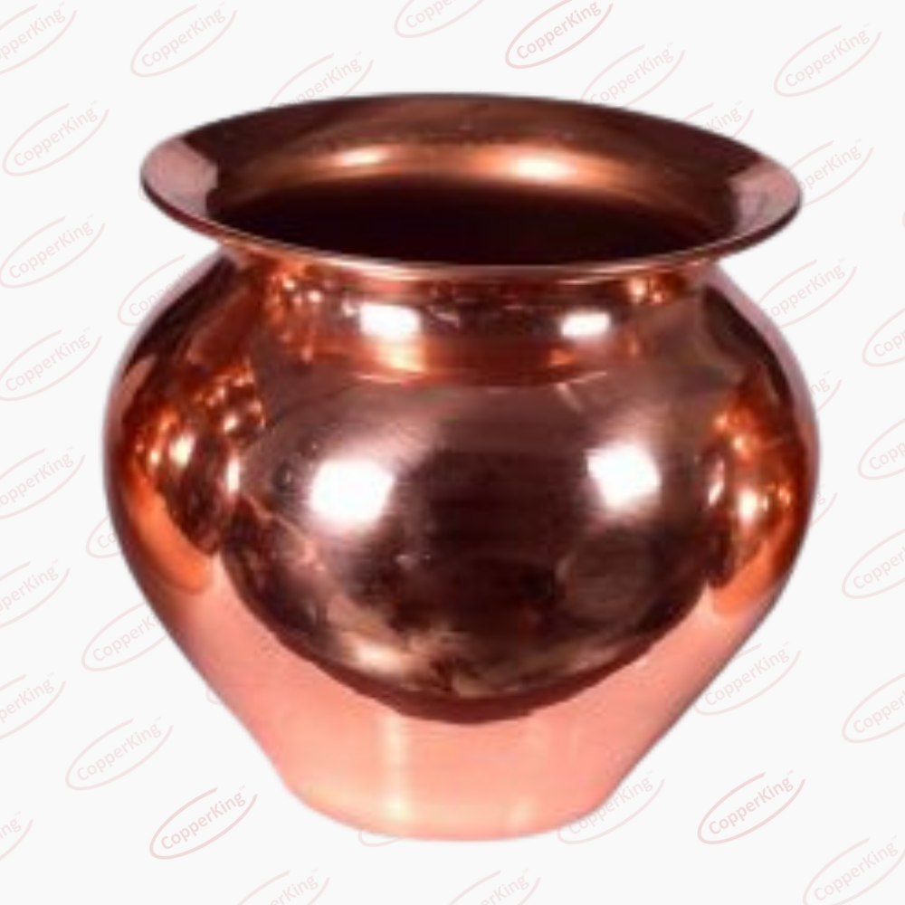 Plain Round Copper Lota, For Home