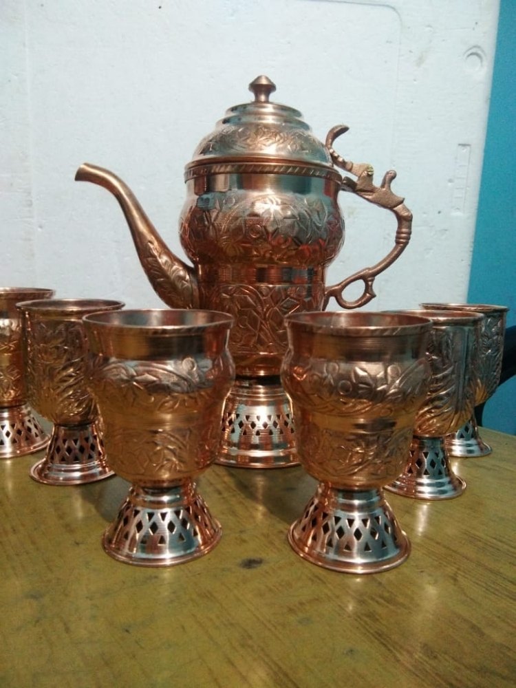 Copper Jug Set