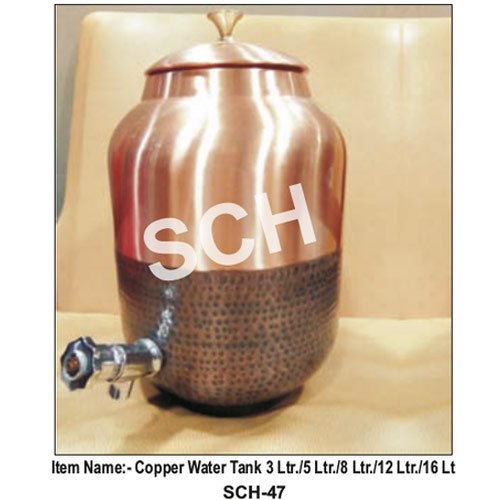 5L Copper Water Tank
