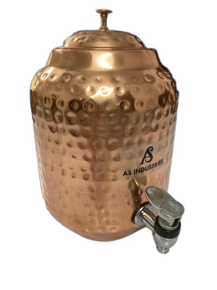 8L Copper Water Tank, For Home, Size: 10inch