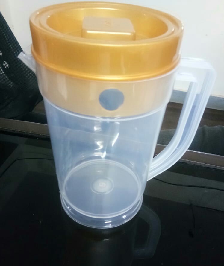 Transparent Plastic Water Jug 2ltr, For Home, Office img