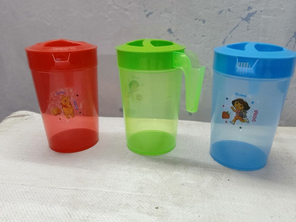 Green Blue Red Neer plastic jug 2 liter, For House Ware