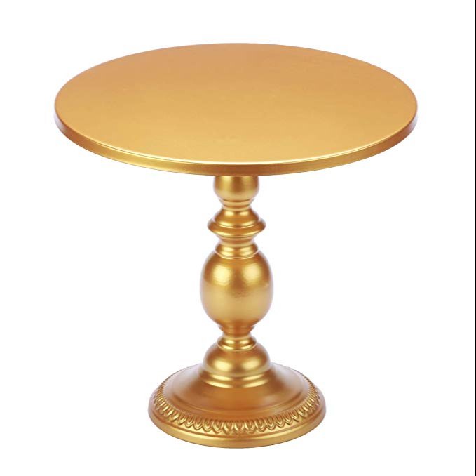 Cake Stand Round Cupcake Stands Metal Dessert Display Cake Stands, Gold