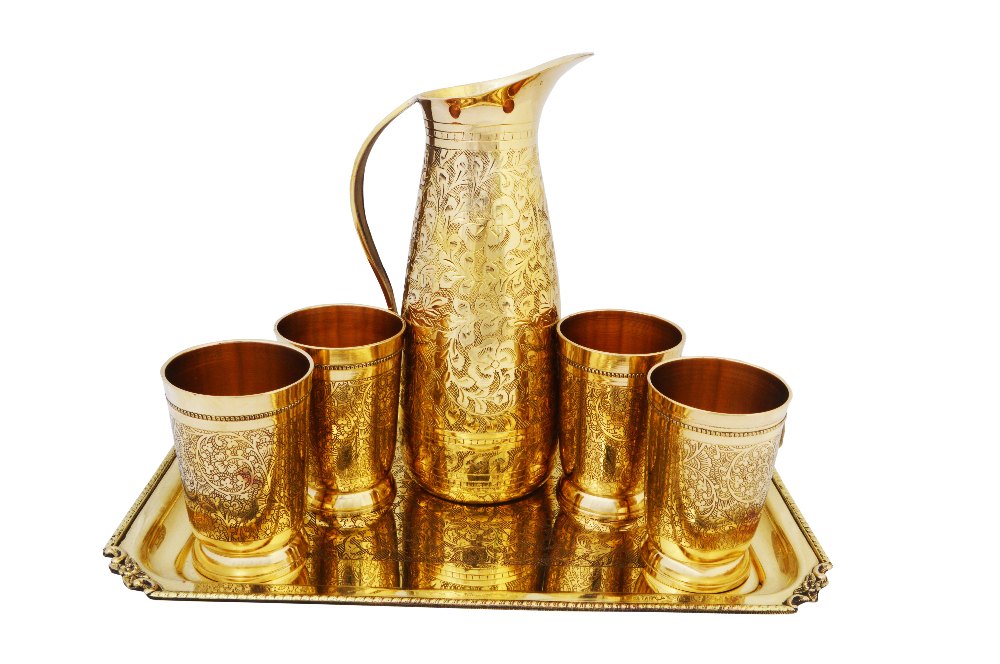 Box BRASS LEMON SET