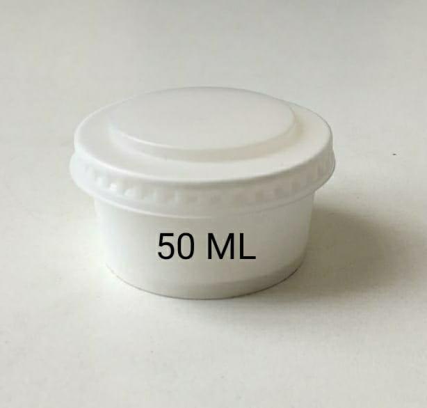 Giri Round Paper Bowl With Plastic Lid, Size: 40ml img