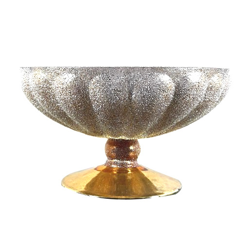 TGA Silver Antique Mercury Glass Bowl, For Home, Size: 6\'\'