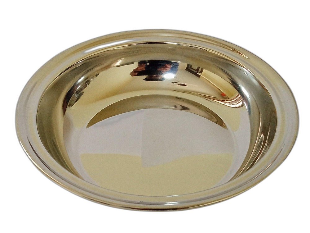 Mirror Finish Round Stainless Steel Desert / Rasmalai / Icecream Bowl Set, For Home/Hotel/Event