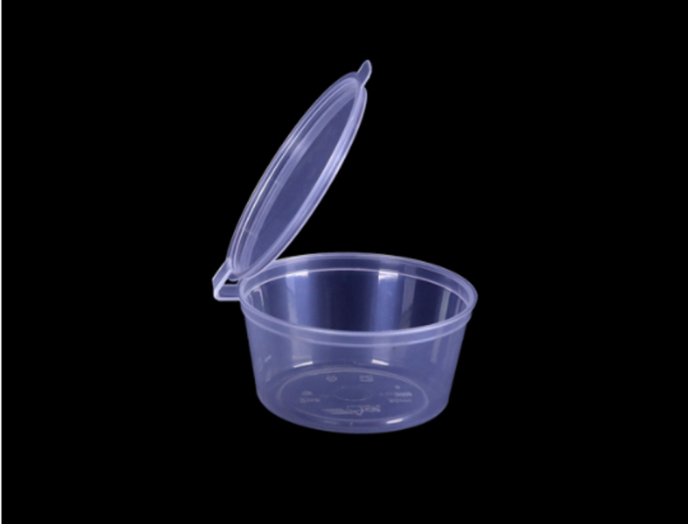 White Plastic 50 Ml Sauce Cup, For Restaurant, Packaging Type: Box