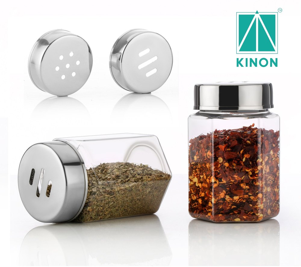 2 Silver Kinon Salt & Pepar Dispenser, Packaging Type: Box, Model Name/Number: KN-99