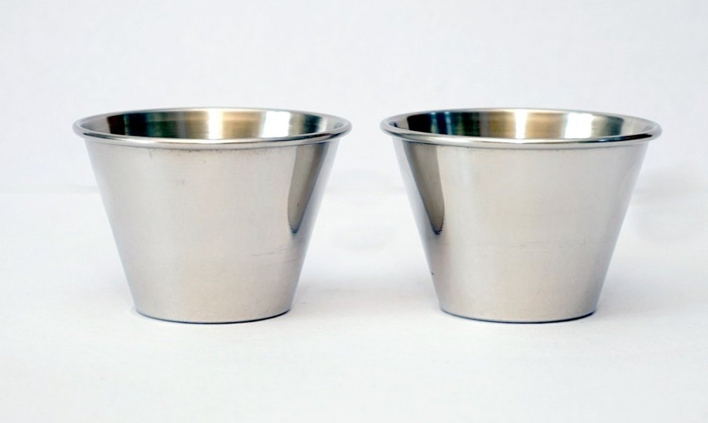 Silver Stainless Steel Sauce Cup, For Home img