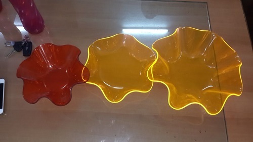 Plastic Serving Platters, Size: Multiple Color Availablr