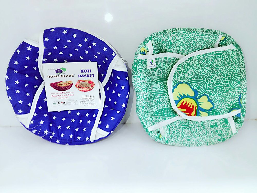 cotton cloth Round Roti Basket Big, For Home