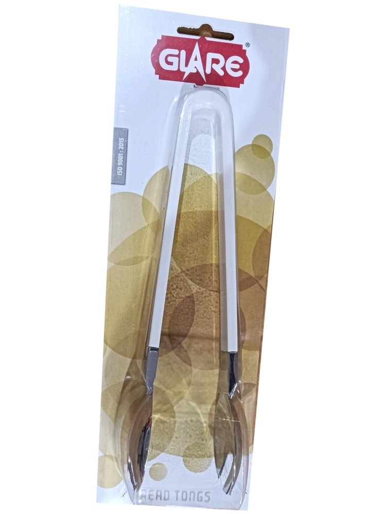 Stainless Steel Glare Bread Tong, For Kitchen
