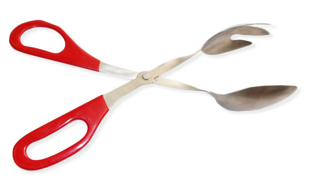 Arpita Gifts Scissor Tong with Vinyl Coating img