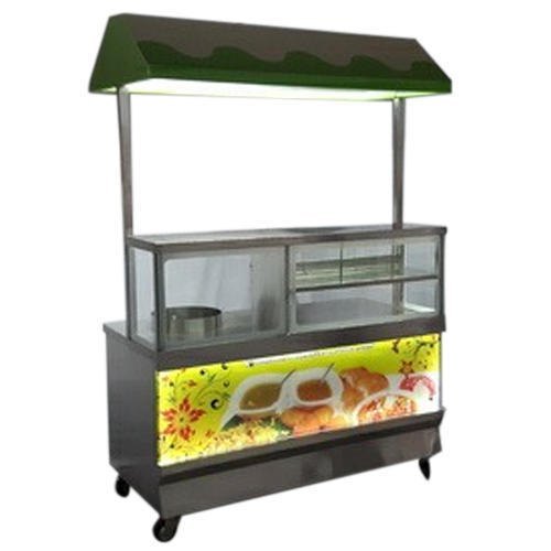 SILVER Stainless Steel Golgappa Counter, For Restaurant