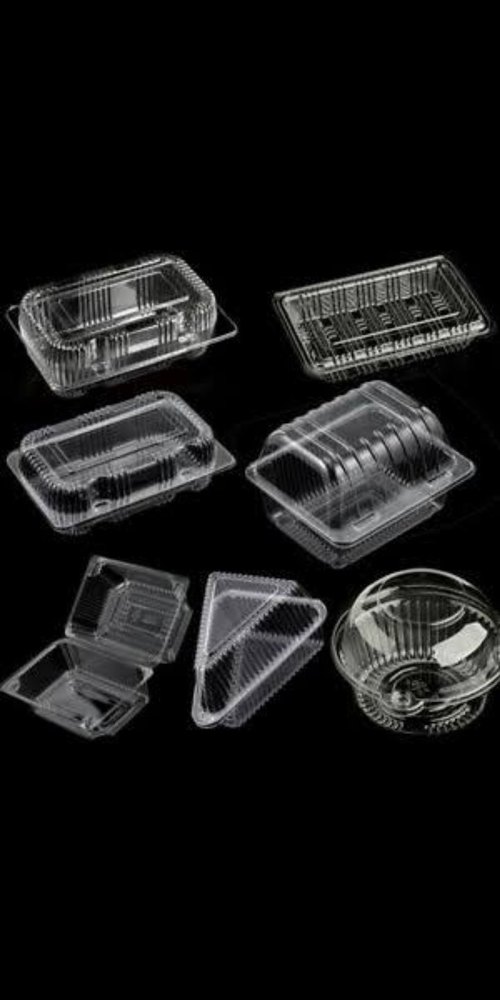 Nizam Enterprises Transparent Disposable Plastic Food Container