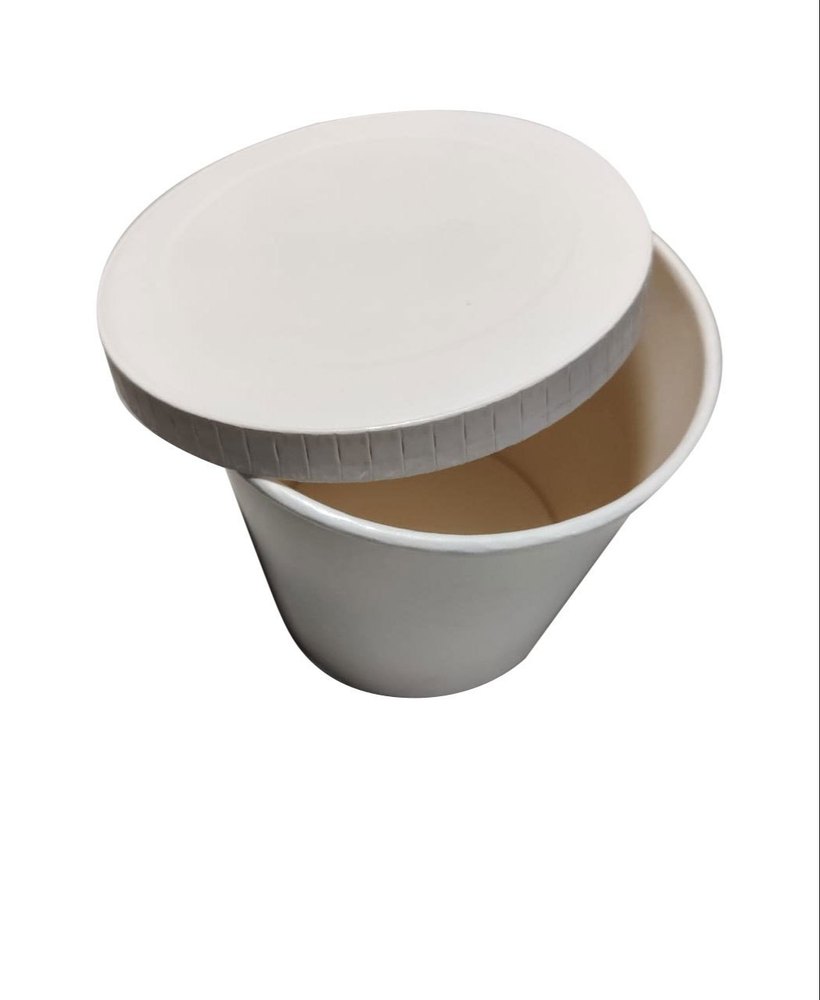 Paper Circular 300 ml Parsal Container, For Food Packaging, Packaging Type: Box