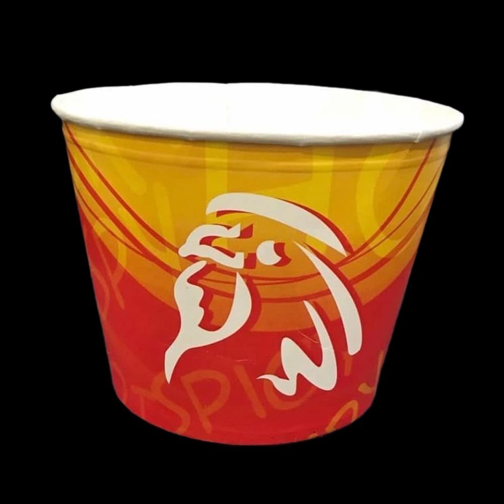 Paper Chicken Bucket, For Utility Dishes, Size: 500ml