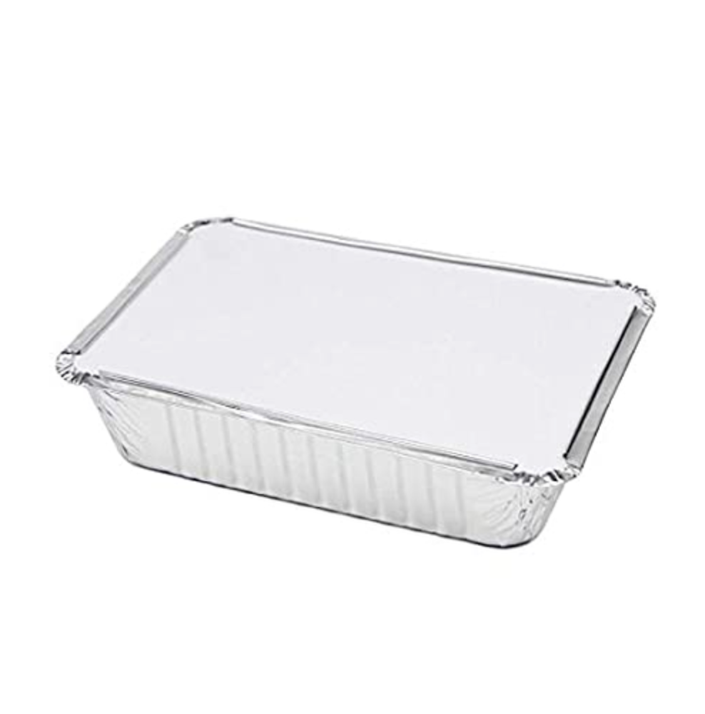 Silver 750ml Aluminum Food Container img