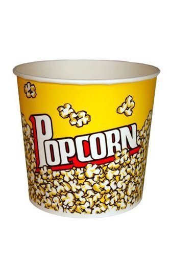 paperboard Paper Popcorn Tub, For Food Packaging img