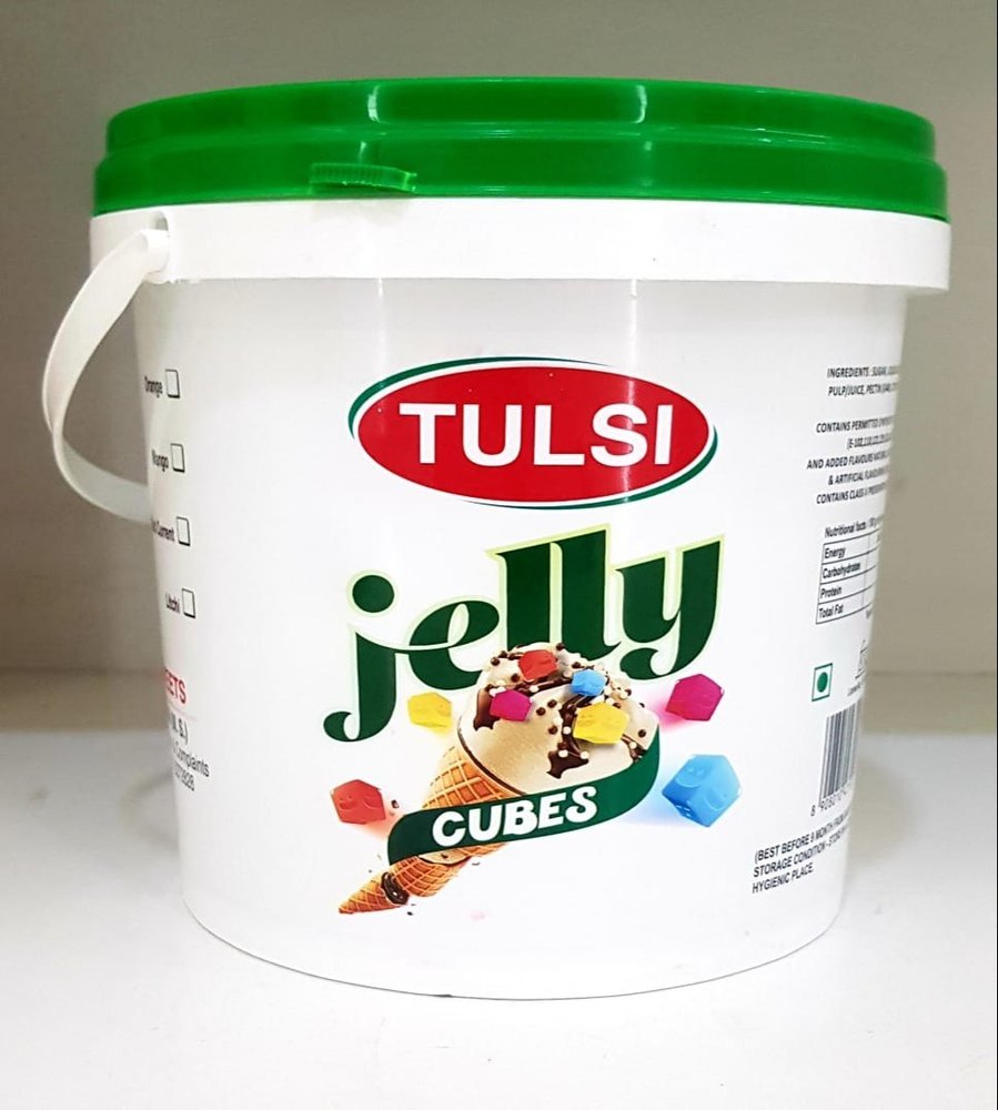 Tulsi Jelly Cubes, Packaging Type: Plastic Bucket