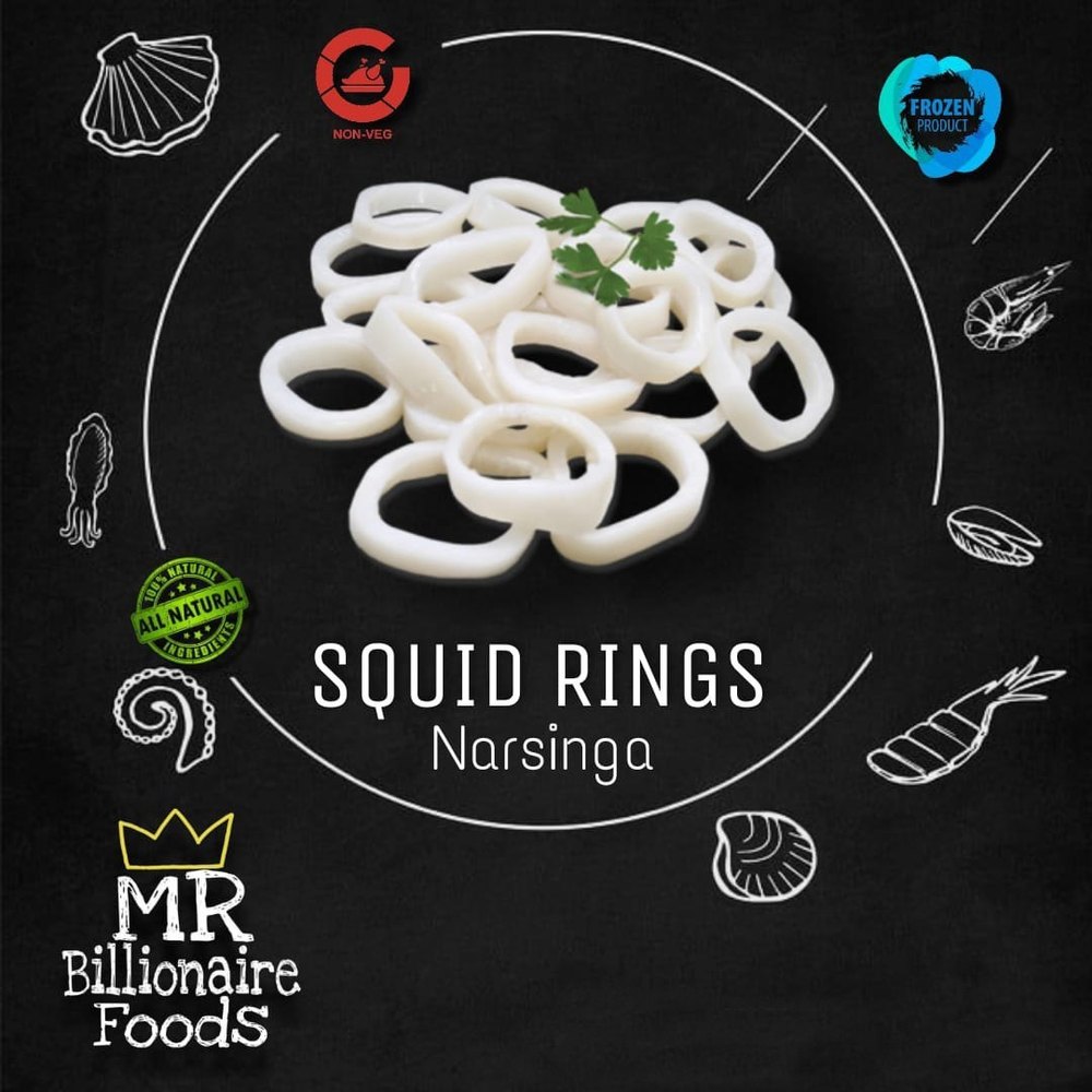 White Squid Ring, Loose