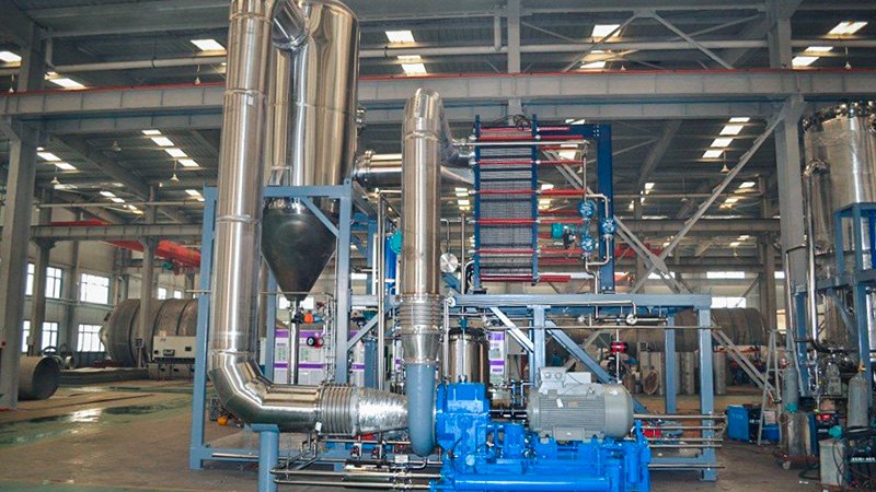 Standard Stainless Steel Mechanical Vapor Recompression System, Automation Grade: Semi-Automatic, Steam Operated