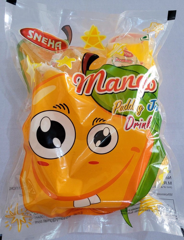 Sour Orange Mango Jelly Cup, Packaging Type: Packet
