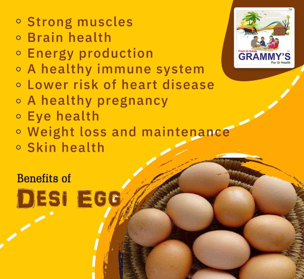 Brown Pure Desi Hen Eggs, For Food, Packaging Type: Tray img