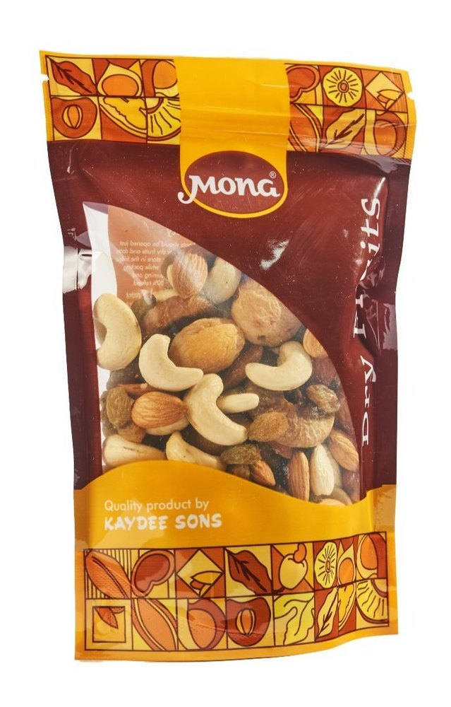 Mona Mixed Dry Fruits, Packing Size: 100g & 250g, Packaging Type: Plastic Box