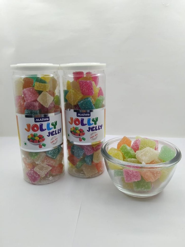 Madhu Mix fruits Fruit Jelly Candy sugar coated, Packaging Type: Plastic Jar