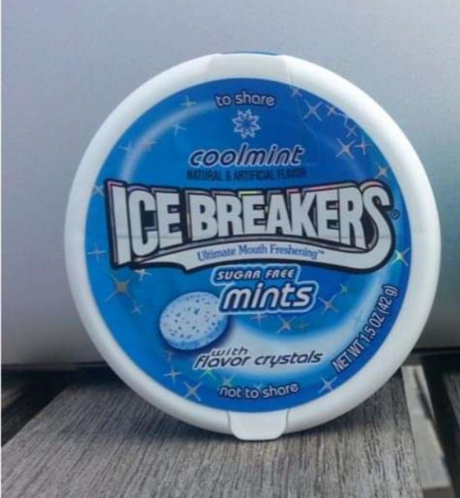 Coolmint White Ice Breaker Suger Free Mints, Packaging Type: Packet