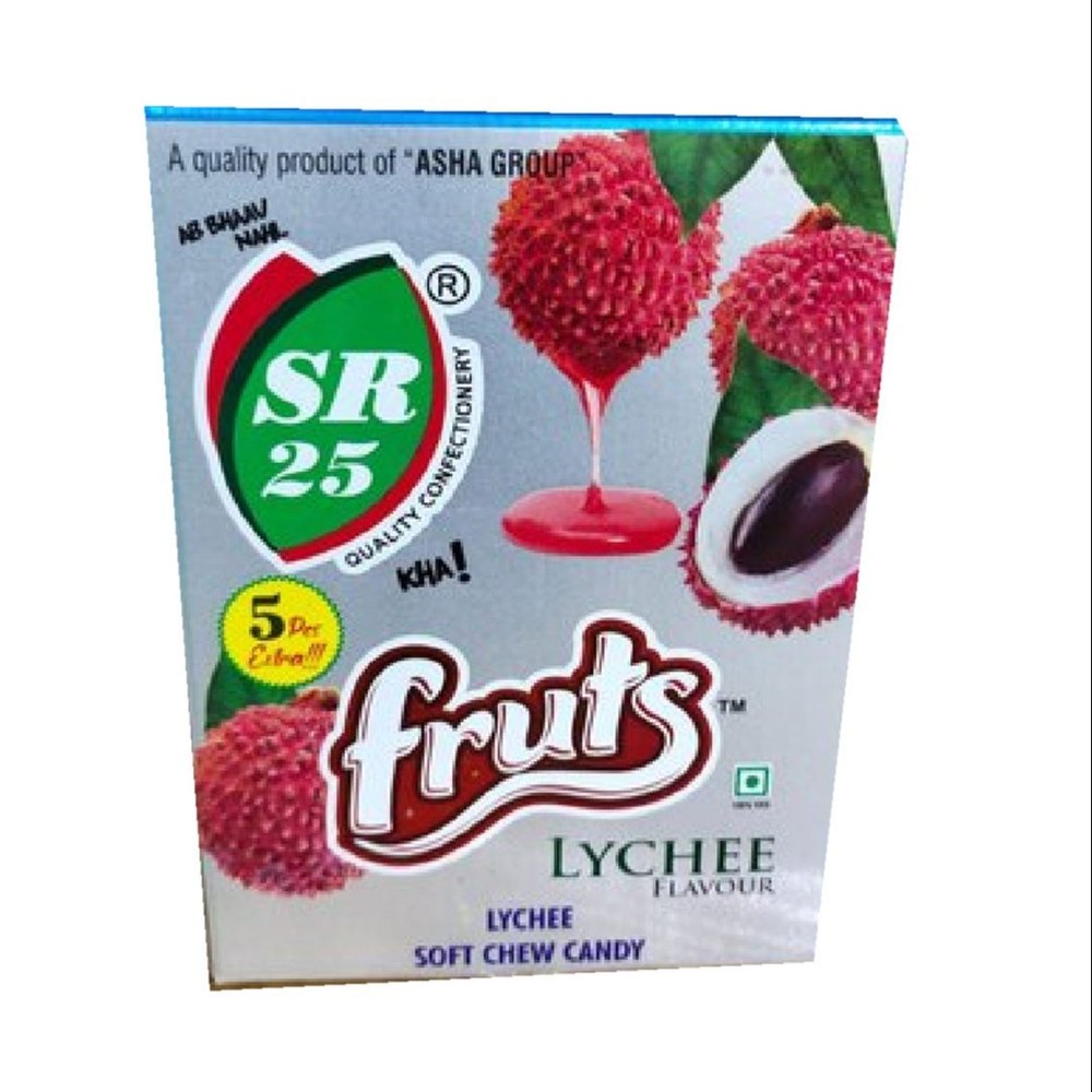 Oval Sr 25 Lychee Candy, Packaging Size: 85 Pieces In Box