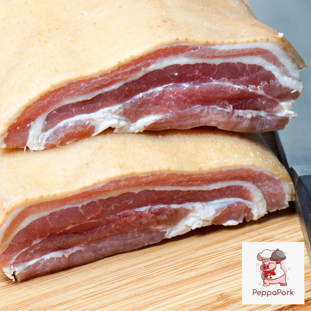 Pork Belly (Rind On/ With Skin) 500 gms