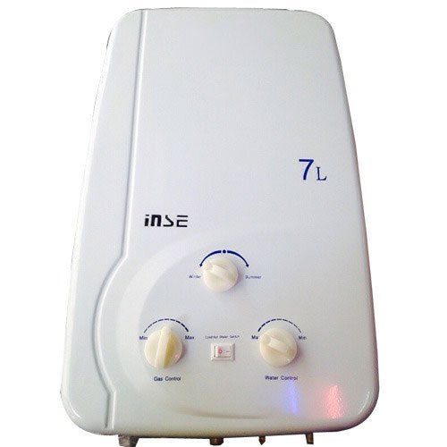 White Capacity(Litre): 7 L Domestic Gas Instant Water Heater