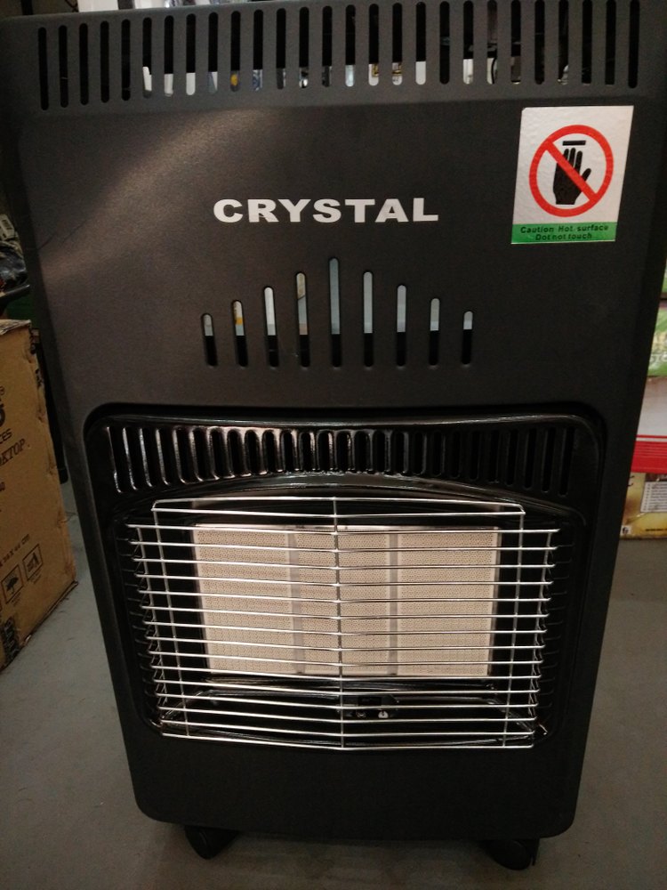 Standard Jet Black Gas Room Heater