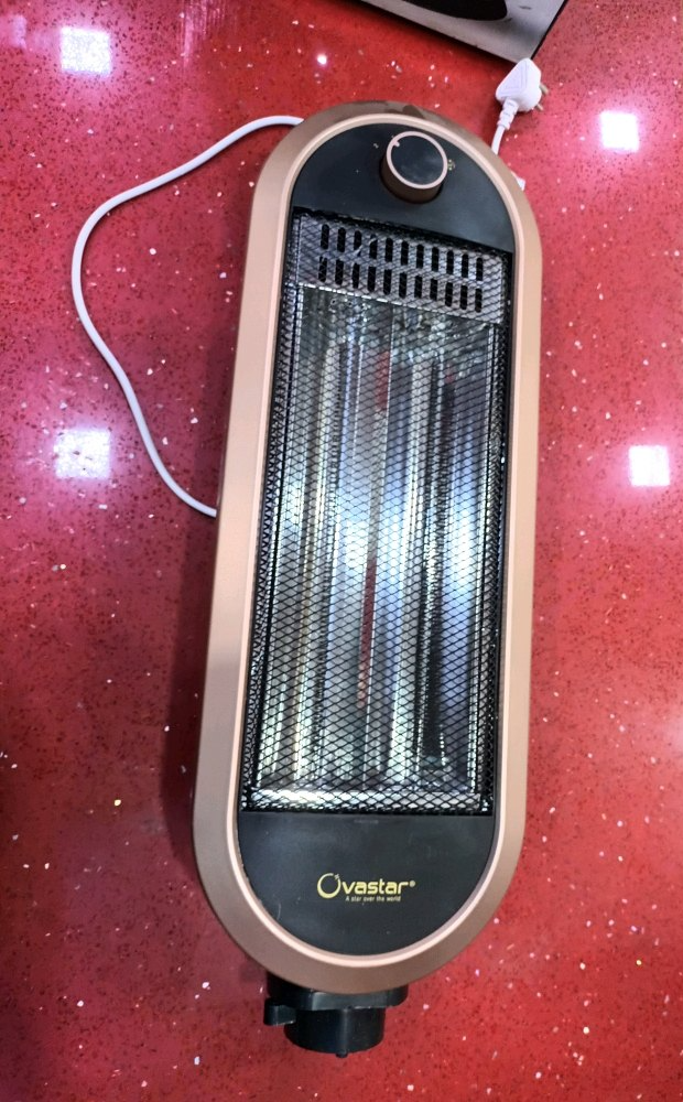 1500Watt Copper 1500W Ovastar 2 Rod Carbon Heater, Model Name/Number: 3030 Nc, 220V img