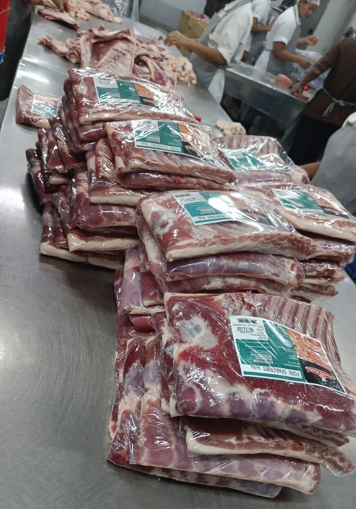 Premium Pork Spareribs, For Restaurant, 10 kg img