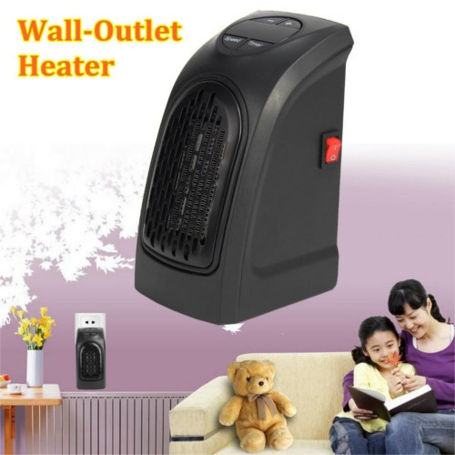 Approx 10X8.5X16cm/ 3.9X3.3X6.3 Inch Wall Outlet Heater, 350 W