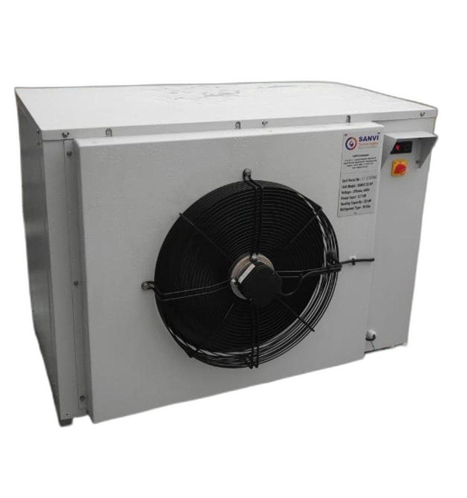 Rectangle Aluminum Commercial Air To Water Heat Pump, Electric, 440 V img