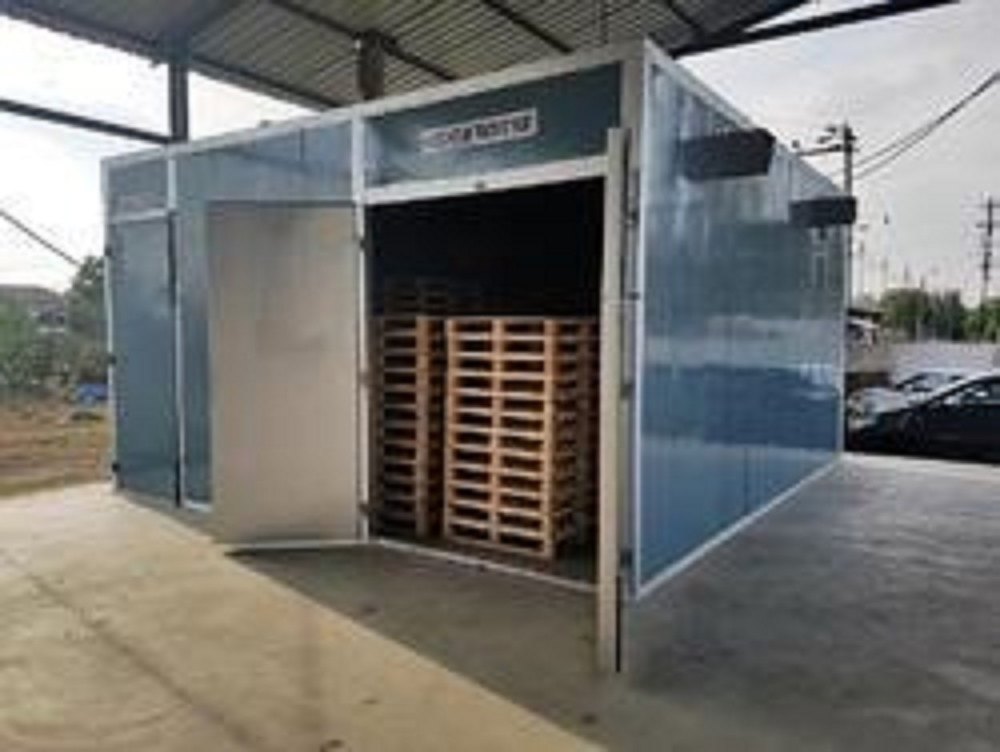 Pallet Dryer Heat Treatment Plant